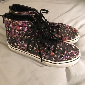 Girls High Top Vans
